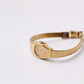 1984 Seiko Quartz Straight Grain Golden Dial Ladies' Wrist Watch