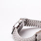 1980 Pulsar Quartz Textured Silver Dial Men's Wrist-Watch