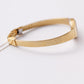 1984 Seiko Quartz Straight Grain Golden Dial Ladies' Wrist Watch