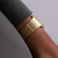 1986 Seiko Quartz Golden Tank Men's Wrist-Watch