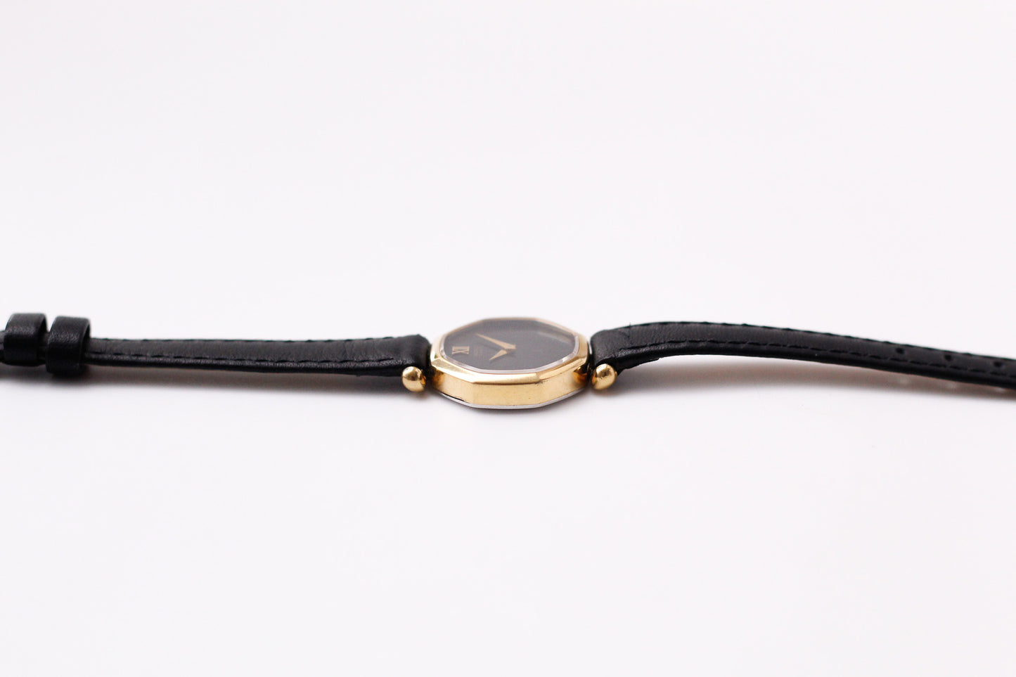 1991 Seiko Quartz Chariot Inky Black Dial Ladies' Wrist-Watch