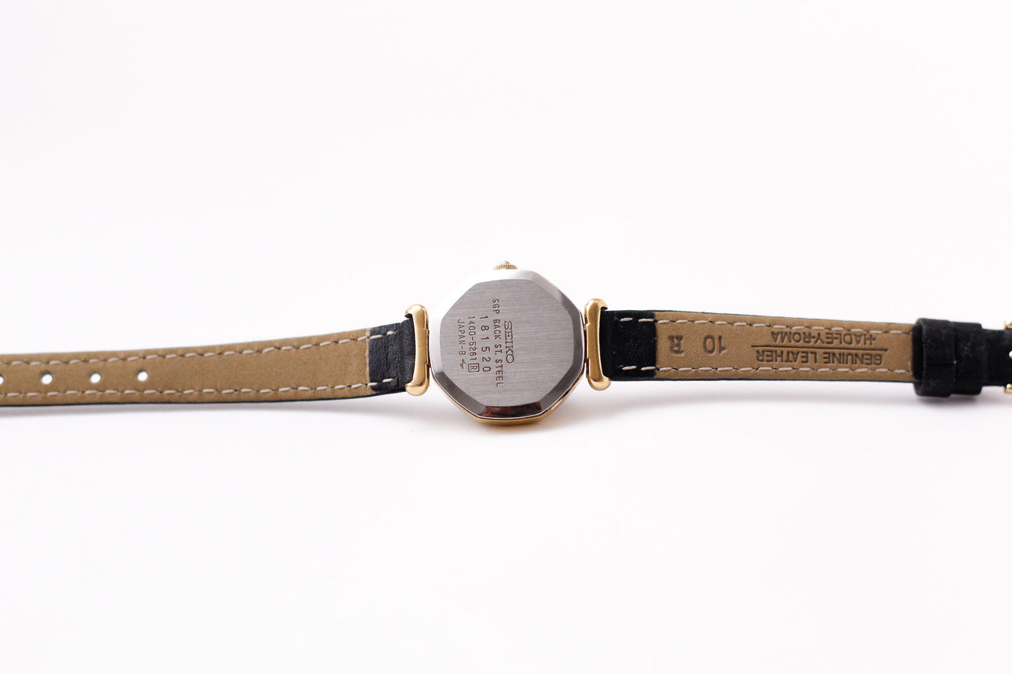 1991 Seiko Quartz Chariot Inky Black Dial Ladies' Wrist-Watch