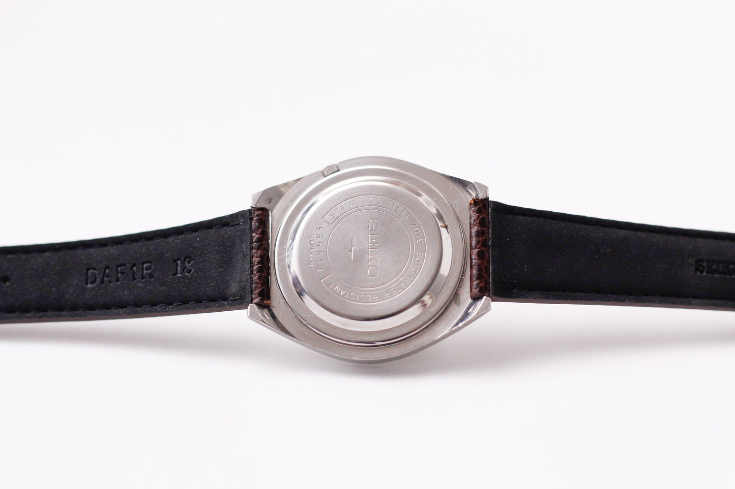 [Serviced] 1975 Seiko Actus Automatic Silver Sunburst Dial Men's Wrist-Watch