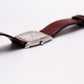 [Serviced] 11960s Universal Genève Straight Grain Silver Roman Dial Men's Mechanical Wrist Watch