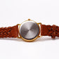 [Near Mint] 1990s Arenix Quartz Moving Golf Ball Dial Men's Wrist-Watch