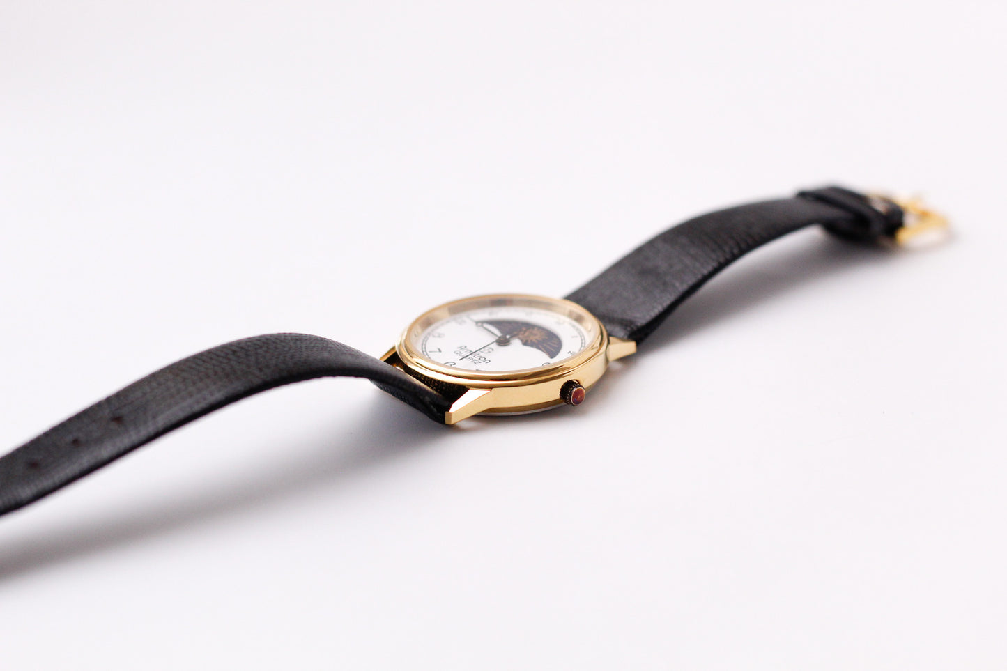 1990s Armitron Quartz 'Moonphase Dial' Men's Wrist-Watch W/Box & Tag