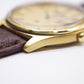 1989 New Old Stock Seiko Quartz Gold Toned Men's Wrist-Watch