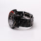 2007 Seiko Kinetic Matte Black Dial PVD Black Case Men's Wrist-Watch