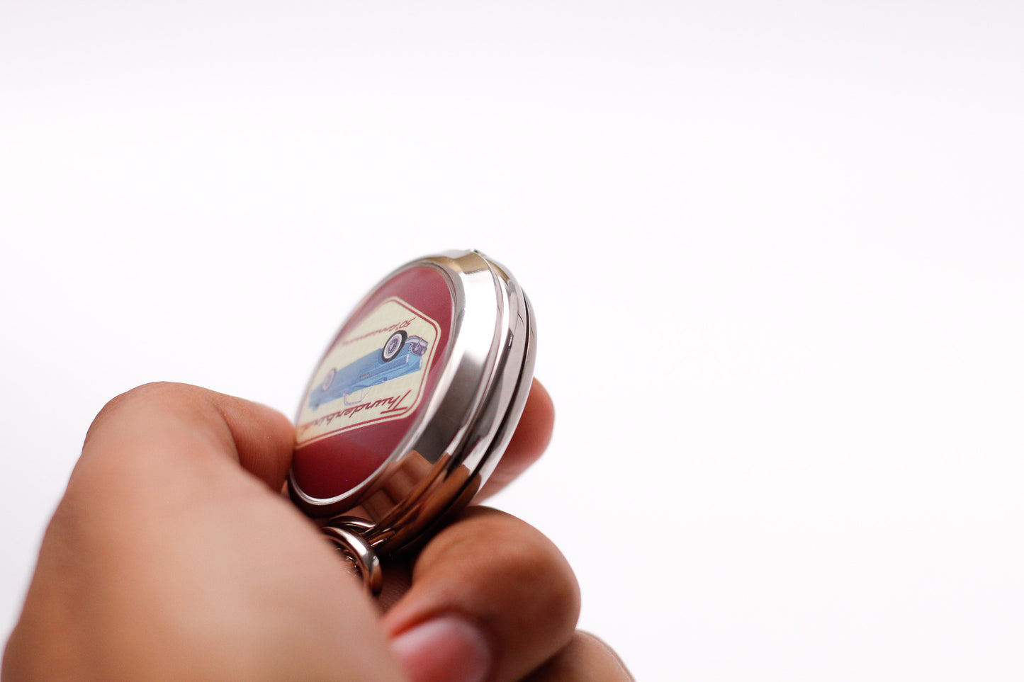 2005 Ford Thunderbird Commemorative Quartz Pocket Watch