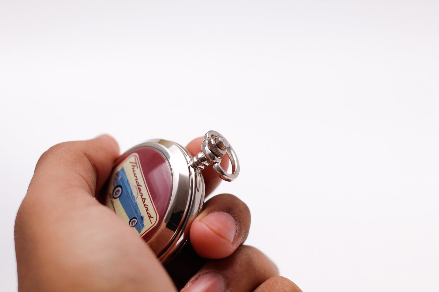 2005 Ford Thunderbird Commemorative Quartz Pocket Watch