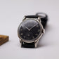 [Serviced] 1950s Services Continental Mechanical Black Dial Men's Wrist-Watch