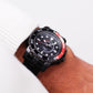 2007 Seiko Kinetic Matte Black Dial PVD Black Case Men's Wrist-Watch