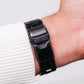 2007 Seiko Kinetic Matte Black Dial PVD Black Case Men's Wrist-Watch