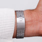 1980 Pulsar Quartz Textured Silver Dial Men's Wrist-Watch