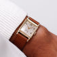 [Serviced] 1940s Hamilton Golden Art Deco Dial Men's Mechanical Wrist Watch