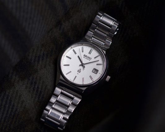 1975 Seiko Baby Snowflake Dial Men's Quartz Wrist-Watch