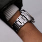 1996 Seiko AGS Kinetic Orange Sunburst Dial Men's Wrist-Watch