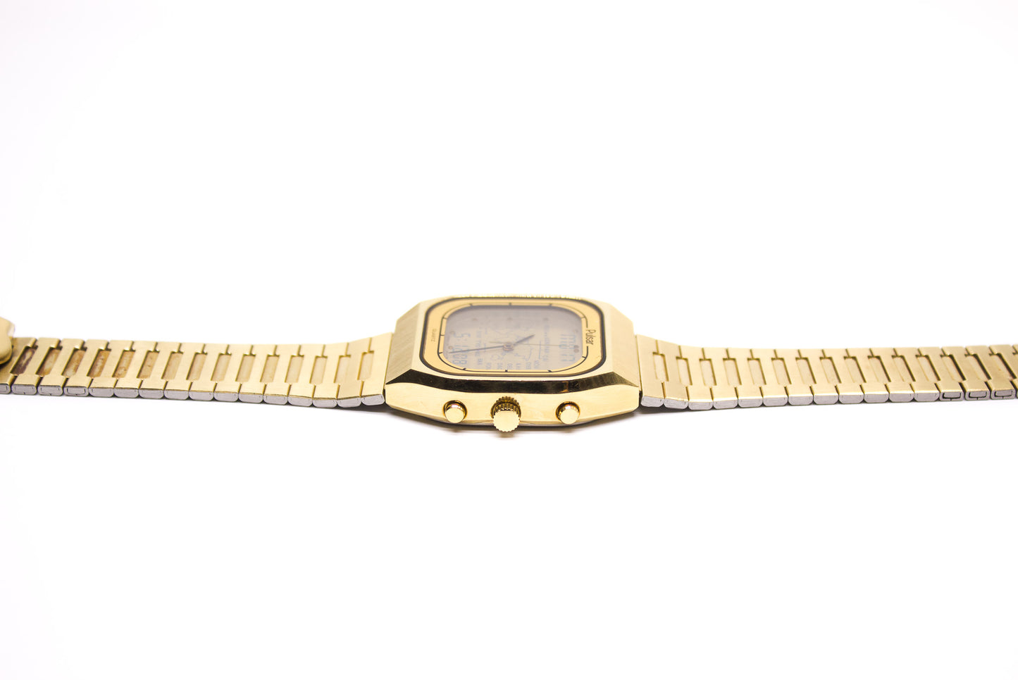 1992 Pulsar Quartz Ana-Digi World Time Dial Men's Wrist-Watch