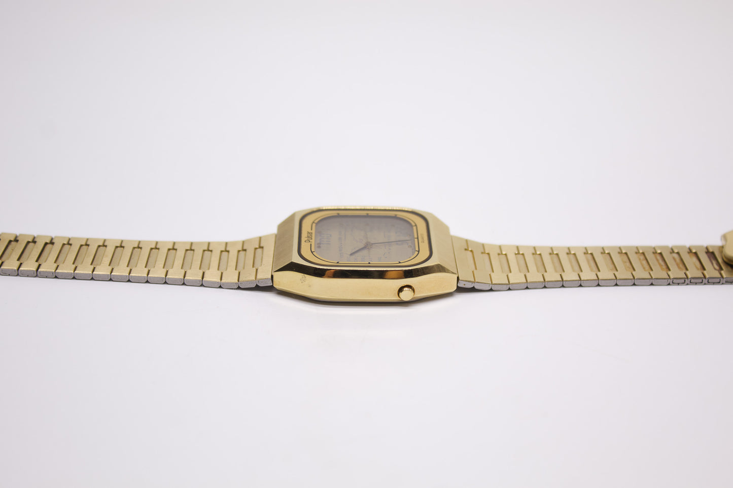 1992 Pulsar Quartz Ana-Digi World Time Dial Men's Wrist-Watch