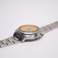 1996 Seiko AGS Kinetic Orange Sunburst Dial Men's Wrist-Watch