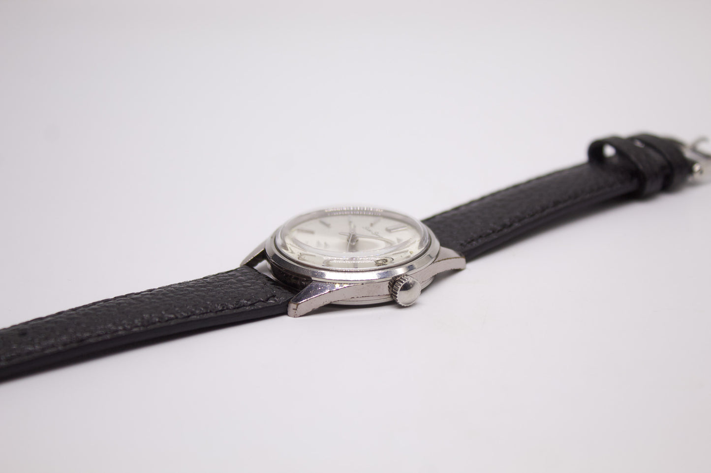 [Serviced] 1966 Seiko Sportsman Seahorse Silver Sunburst Dial Men's Wrist-Watch