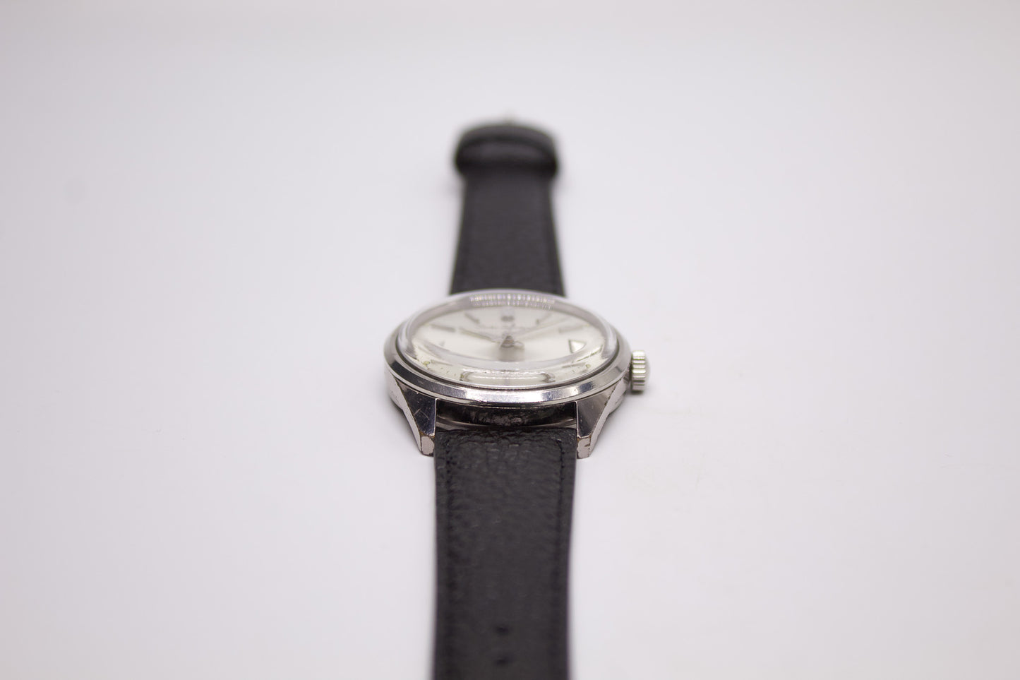 [Serviced] 1966 Seiko Sportsman Seahorse Silver Sunburst Dial Men's Wrist-Watch