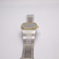 1993 Pulsar Quartz Straight Grain Gray Dial Two Tone Men's Wrist Watch