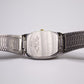 1993 Pulsar Quartz Straight Grain Gray Dial Two Tone Men's Wrist Watch