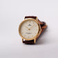 1990s Lorus Quartz Golden Snowfall Dial Men's Wrist-Watch