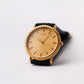 2005 Pulsar Quartz Golden Sunburst Dial Men's Wrist-Watch