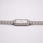 1988 Seiko Quartz Tank Tapestry White Dial Men's Wrist-Watch