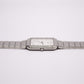 1988 Seiko Quartz Tank Tapestry White Dial Men's Wrist-Watch