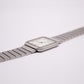 1988 Seiko Quartz Tank Tapestry White Dial Men's Wrist-Watch