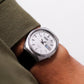 [Serviced] 1977 Seiko Automatic Straight Grain Silver Dial Men's Wrist-Watch