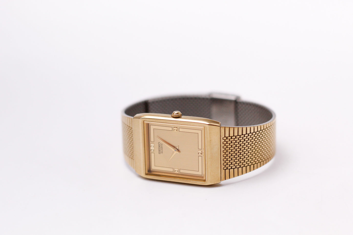 1984 Seiko Quartz Brilliant Golden Tank Men's Wrist-Watch