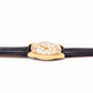 [Serviced] 1970s Bucherer Chronometer Straight Grain Golden Dial Men's Wrist-Watch