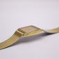 1986 Seiko Quartz Golden Tank Men's Wrist-Watch