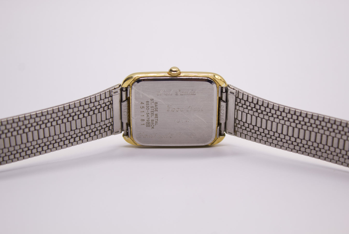 1986 Seiko Quartz Golden Tank Men's Wrist-Watch