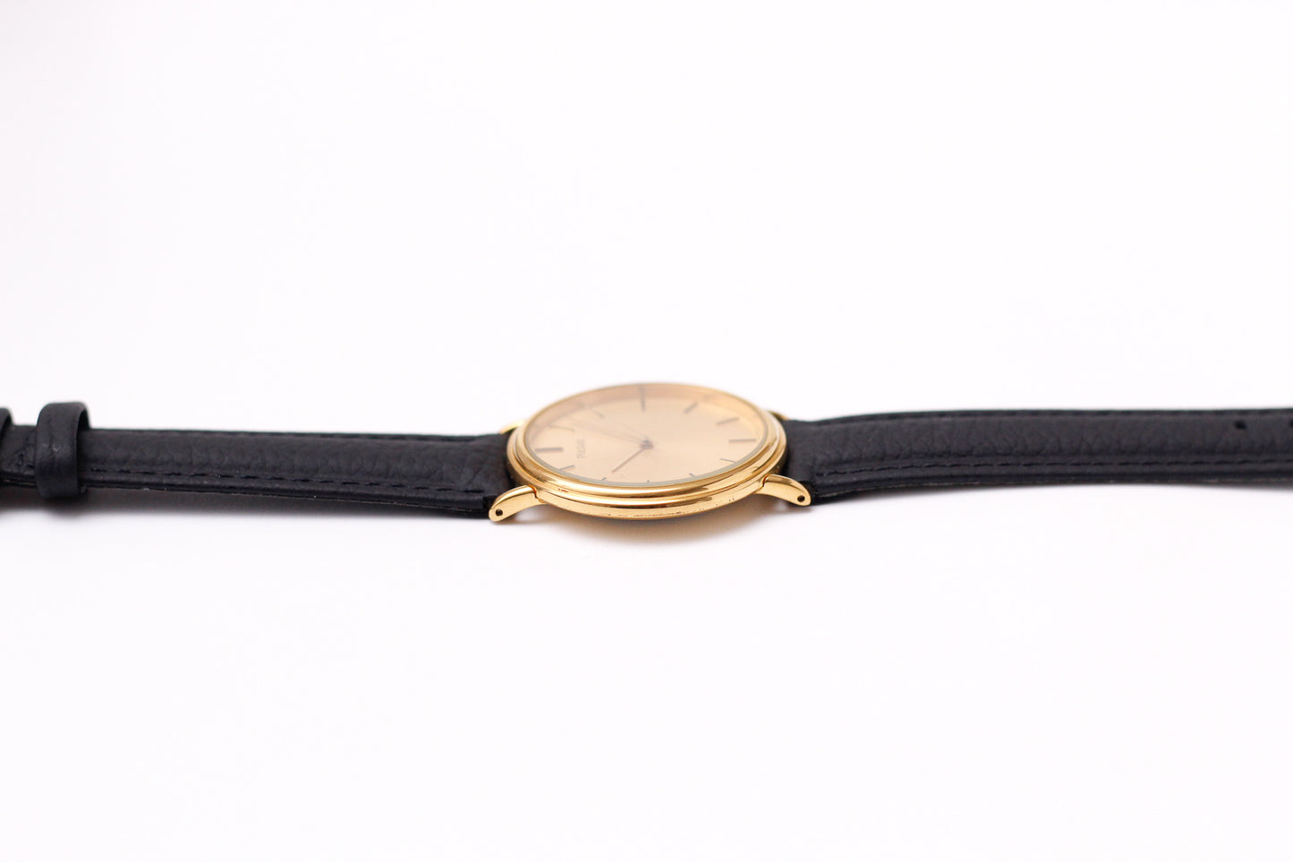 2005 Pulsar Quartz Golden Sunburst Dial Men's Wrist-Watch