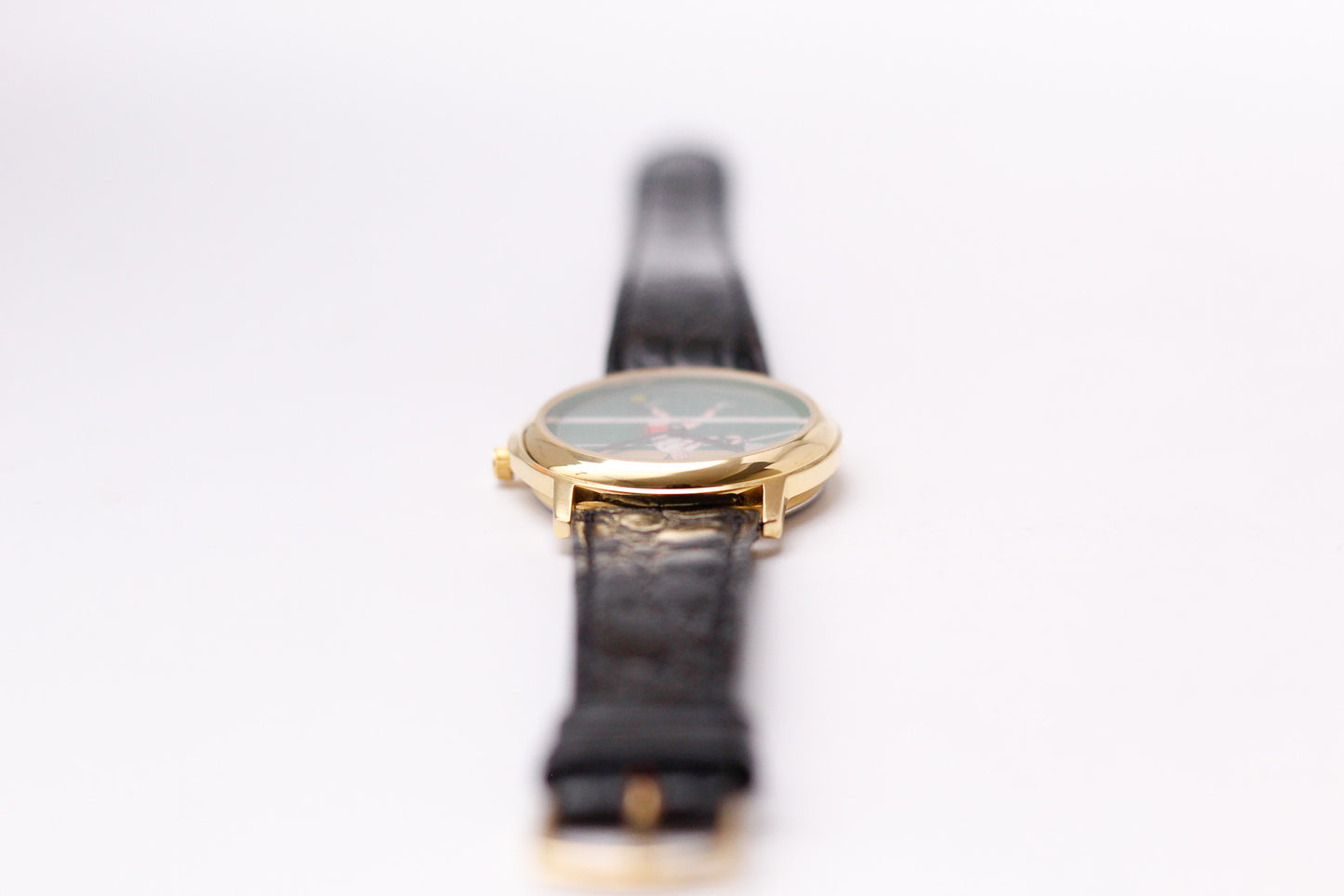 [Near Mint] 1990s Arenix Quartz Moving Tennis Ball Dial Men's Wrist-Watch