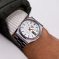 [Serviced] 1991 Seiko Seiko 5 Bright White Dial Men's Automatic Wrist-Watch