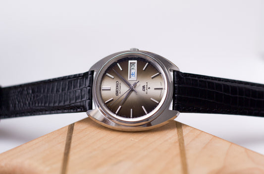[Serviced] 1973 Seiko Lord-Matic Snake Eye Dial Men's Wrist-Watch