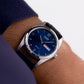 1990s Citizen Quartz Marine Blue Dial Men's Wrist-Watch