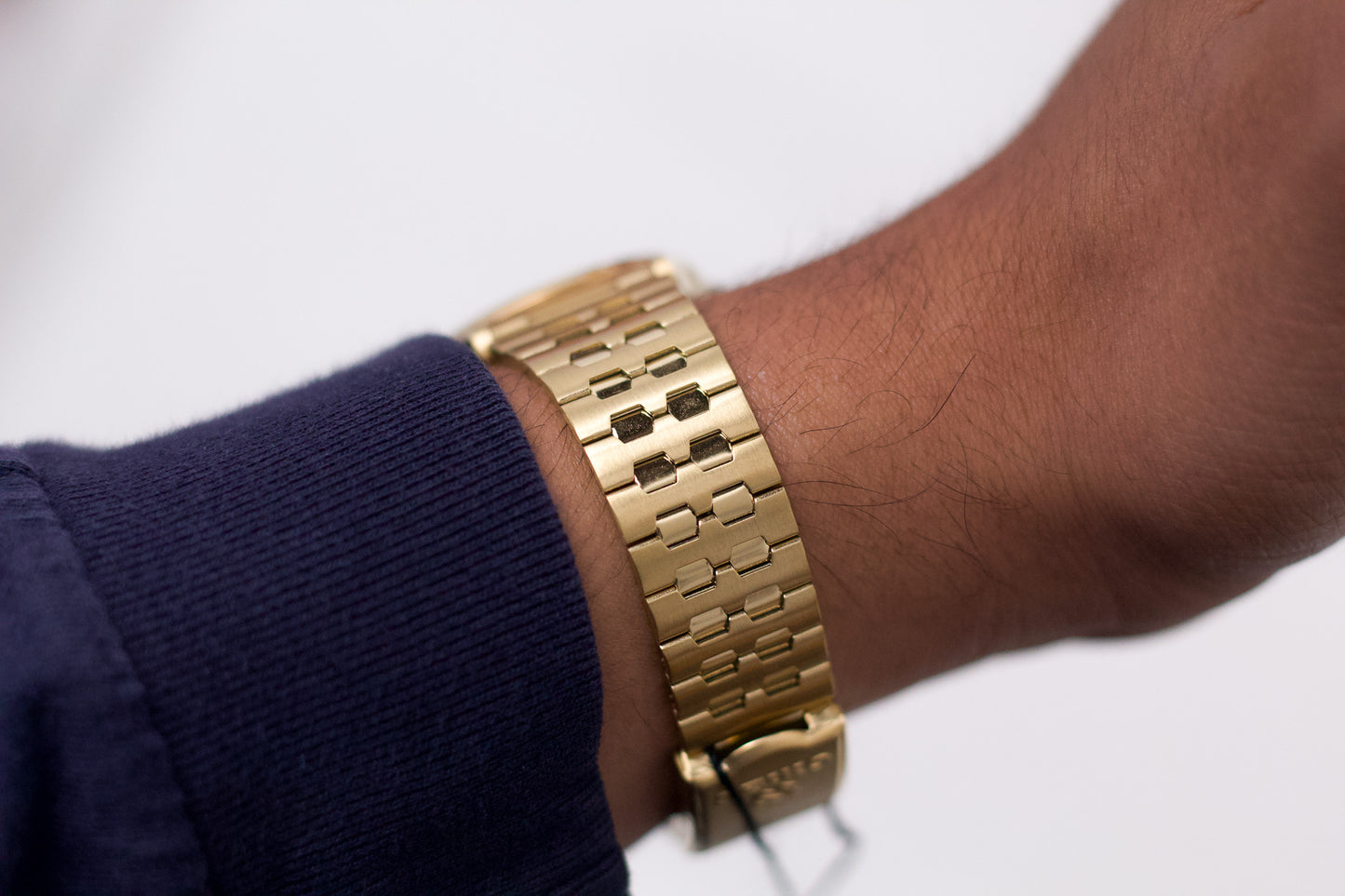 [New Old Stock] 1989 Seiko SQ Golden Roman Dial Men's Wrist-Watch Full-Set