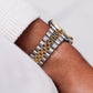 [Mint] 1990 Citizen Baby 'Day-Date' Silver Dial Two Tone Men's Wrist-Watch W/Tag