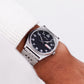 2000 Seiko Quartz Matte Black Dial Men's Wrist-Watch