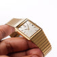 1993 Pulsar Quartz Brilliant Golden Striped Dial Men's Wrist-Watch