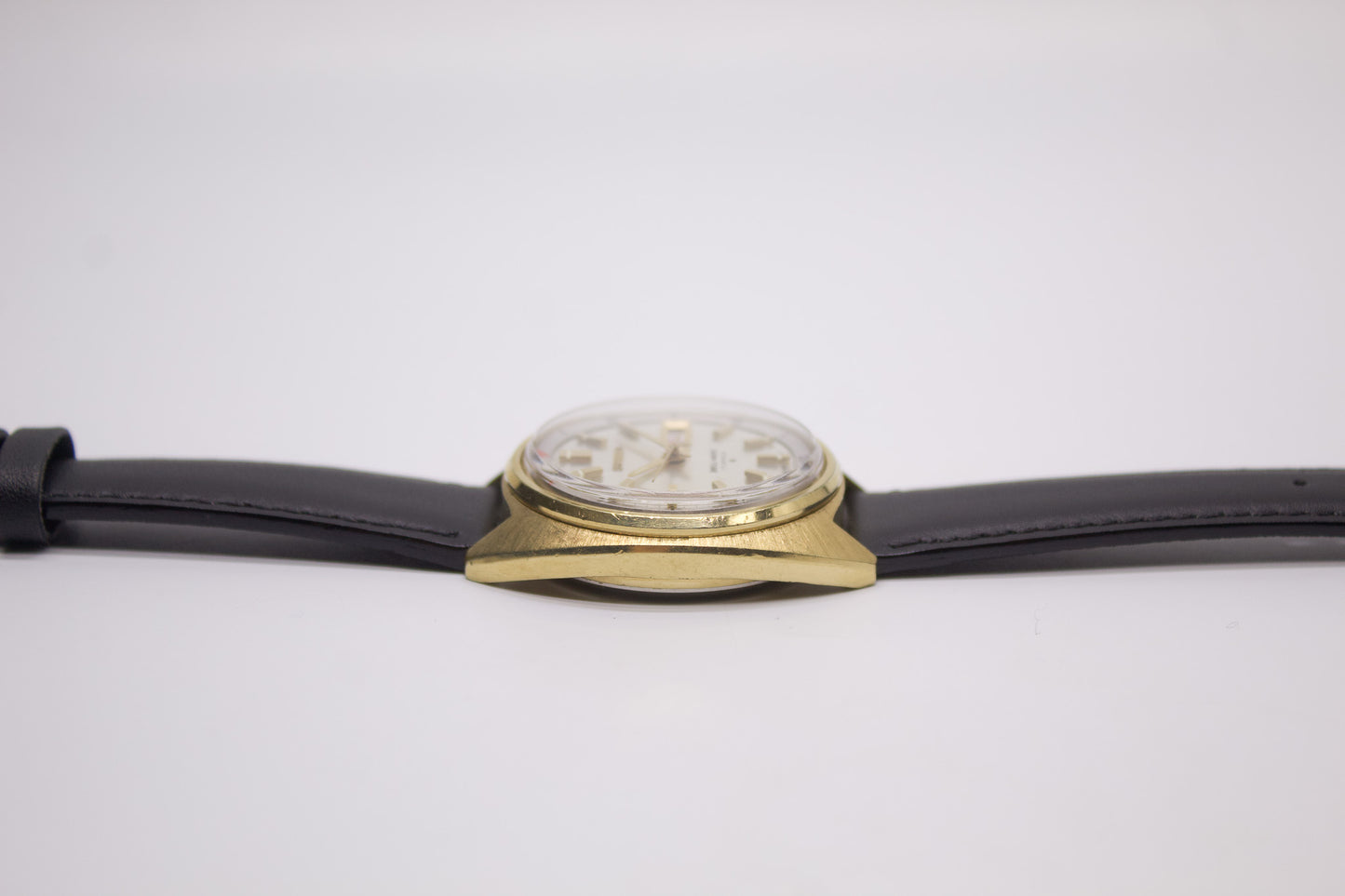 [Serviced] 1973 Seiko Bell-Matic Silver Linen Dial Men's Wrist-Watch