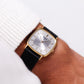 1996 Pulsar Quartz Silver Sunburst Dial Men's Wrist-Watch