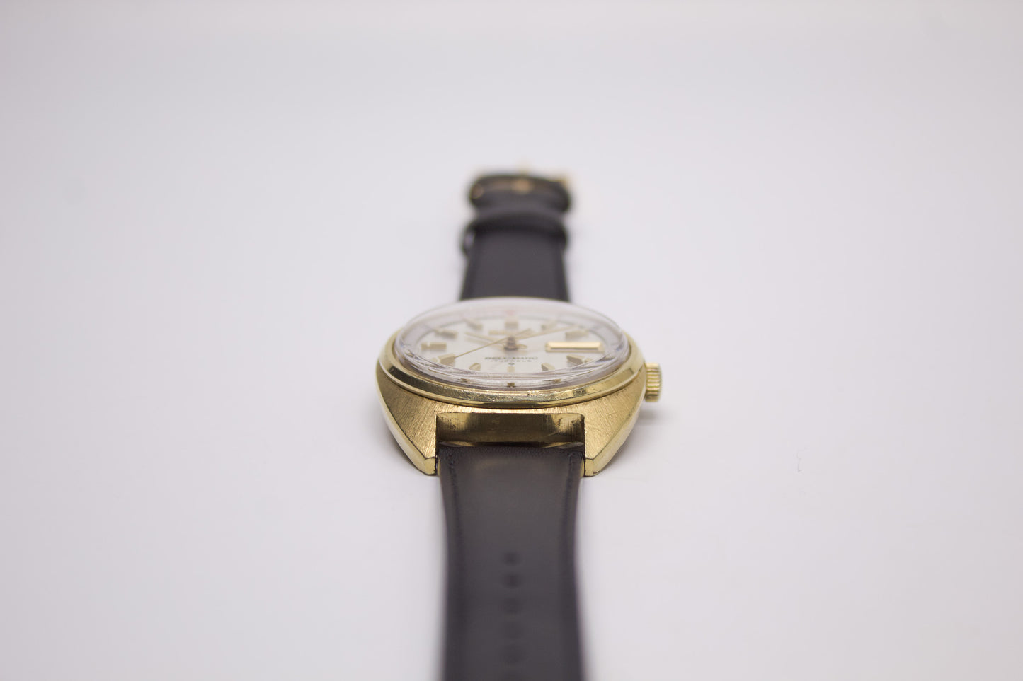 [Serviced] 1973 Seiko Bell-Matic Silver Linen Dial Men's Wrist-Watch